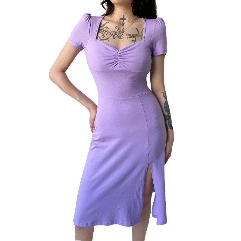 Années 40 La Petite Robe Noire Rétro Mi - Longue - Ma Penderie Vintage