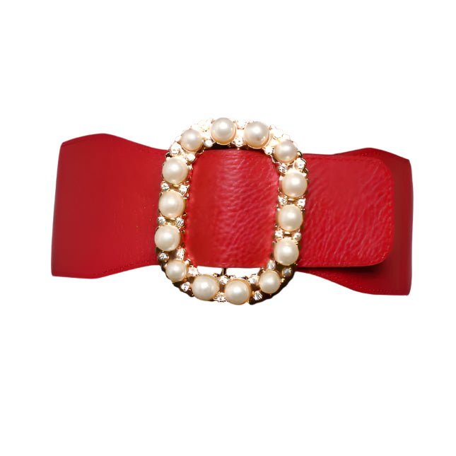 Années 60 Ceinture Glamour Boucle Perles Rétro - Ma Penderie Vintage