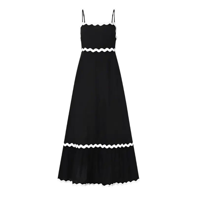 Années 60 Robe Longue Rétro Babydoll - Ma Penderie Vintage