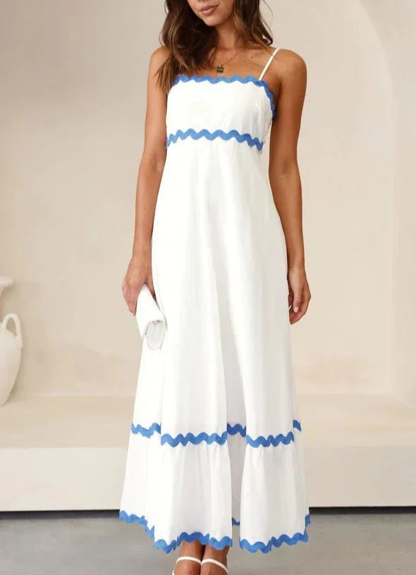 Années 60 Robe Longue Rétro Babydoll - Ma Penderie Vintage