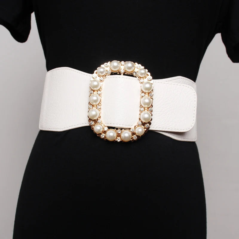 <tc>1960's</tc> Belt <tc>Glamour</tc> Retro Pearl Loop