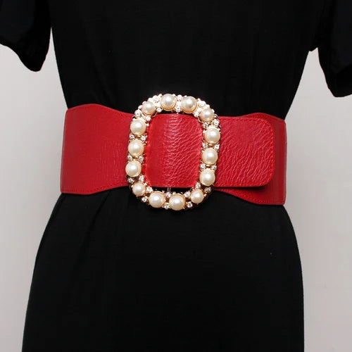 <tc>1960's</tc> Belt <tc>Glamour</tc> Retro Pearl Loop