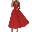 Années 50 Robe de Cocktail Vintage Col Coeur - Ma Penderie Vintage