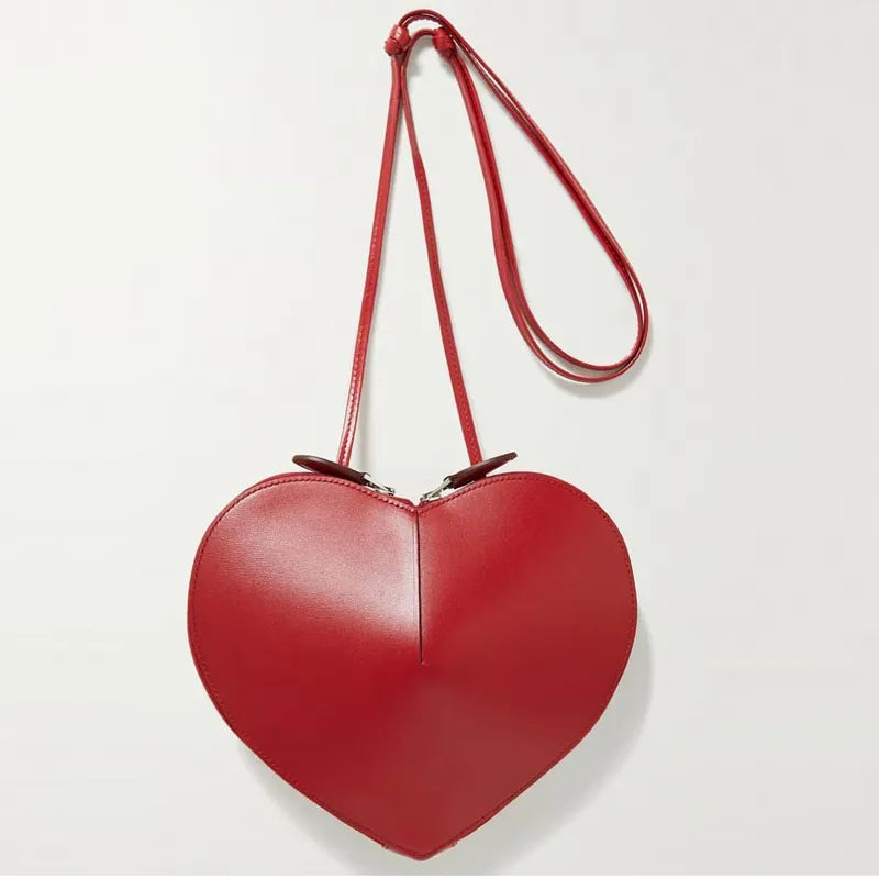 <tc>Años 60</tc> Bolso retro con forma de corazón