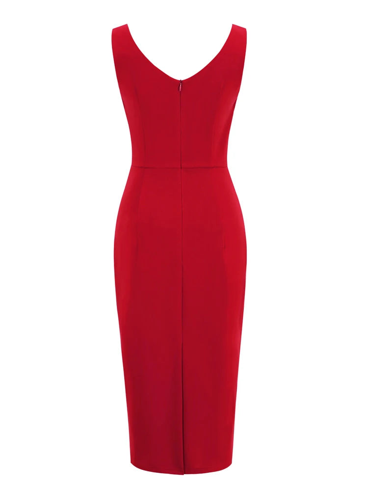 <tc>Años 50</tc> Vestido tubo Bardot <tc>Pin Up</tc>
