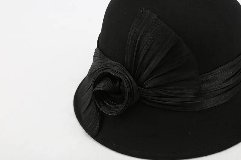 Années 30 Chapeau En Laine Glamour - Ma Penderie Vintage