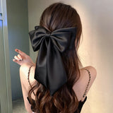 Années 60 Noeud Barrette Glamour Satin - Ma Penderie Vintage