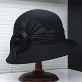 Années 30 Chapeau En Laine Glamour - Ma Penderie Vintage