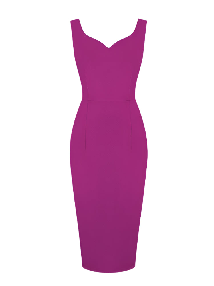 <tc>Años 50</tc> Vestido tubo Bardot <tc>Pin Up</tc>