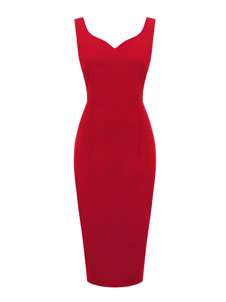 <tc>Años 50</tc> Vestido tubo Bardot <tc>Pin Up</tc>