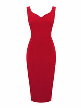 <tc>Años 50</tc> Vestido tubo Bardot <tc>Pin Up</tc>
