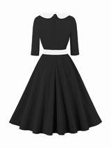 Années 60 Robe Cocktail Trapèze Rétro - Ma Penderie Vintage