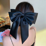 Années 60 Noeud Barrette Glamour Satin - Ma Penderie Vintage