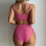 Années 60 Maillot De Bain Deux Pièces Vichy - Ma Penderie Vintage