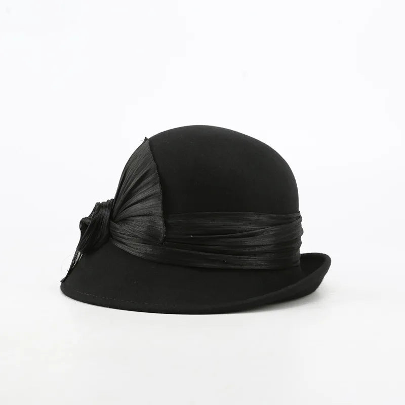 Années 30 Chapeau En Laine Glamour - Ma Penderie Vintage