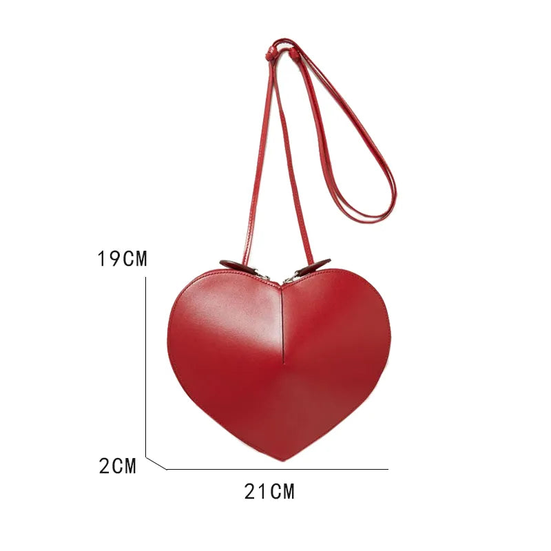 Années 60 Sac À Main Forme Coeur Rétro