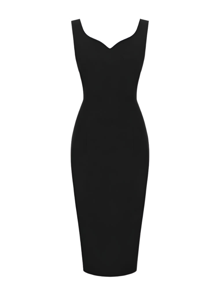 <tc>Años 50</tc> Vestido tubo Bardot <tc>Pin Up</tc>
