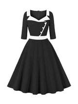 Années 60 Robe Cocktail Trapèze Rétro - Ma Penderie Vintage