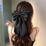 Années 60 Noeud Barrette Glamour Satin - Ma Penderie Vintage