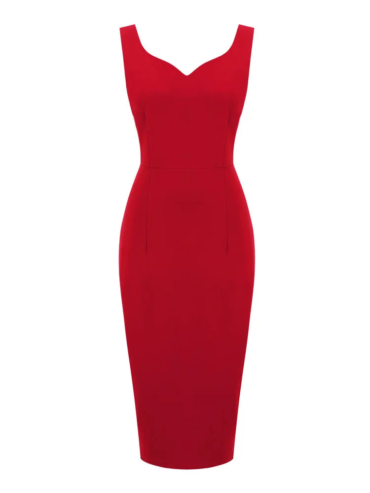 <tc>Años 50</tc> Vestido tubo Bardot <tc>Pin Up</tc>