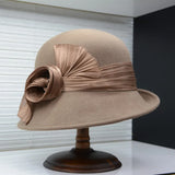 Années 30 Chapeau En Laine Glamour - Ma Penderie Vintage