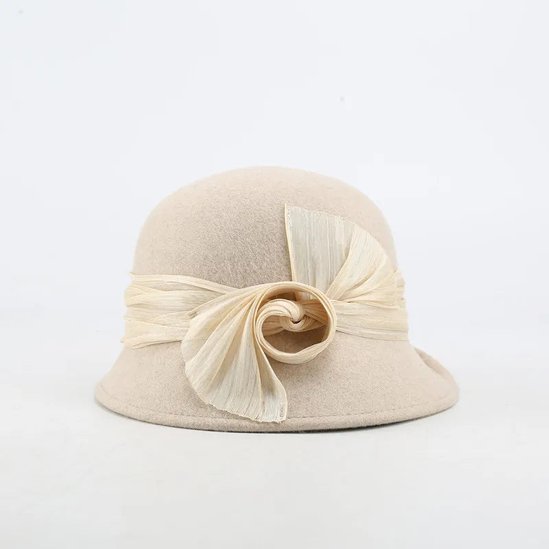 Années 30 Chapeau En Laine Glamour - Ma Penderie Vintage