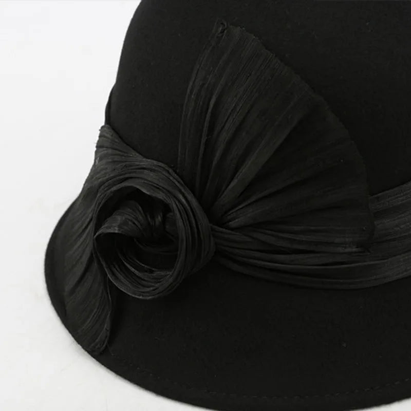 Années 30 Chapeau En Laine Glamour - Ma Penderie Vintage