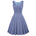 Années 50 Robe Évasée Pin Up Sans Manches - Ma Penderie Vintage