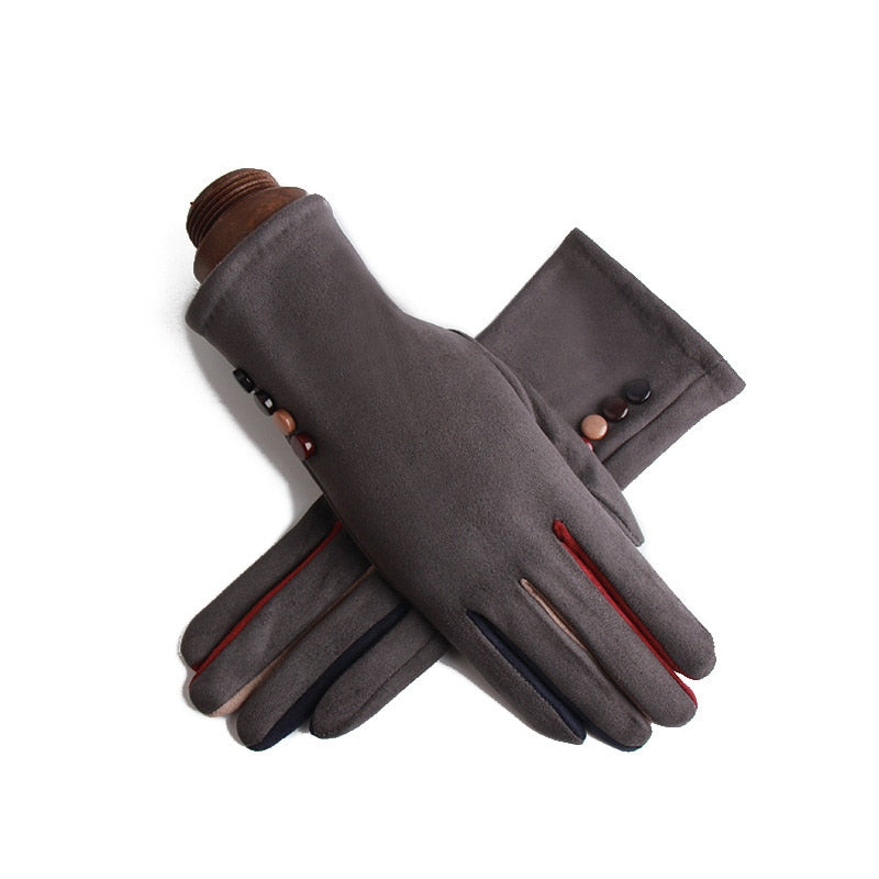 Années 40 Gants Hiver Rétro Multicolores - Ma Penderie Vintage