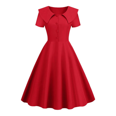 Années 50 Robe Évasée Rétro Susie Q - Ma Penderie Vintage