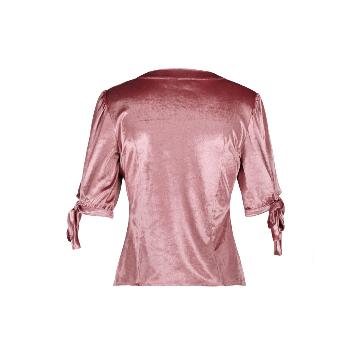 Années 40 Ma Penderie Vintage Chemisier Velours Romantique