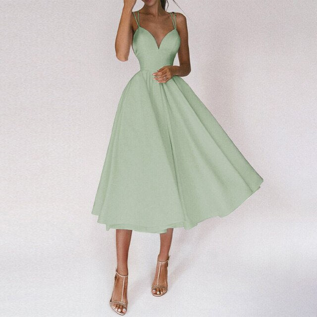 Années 50 Robe de Cocktail Vintage Col Coeur