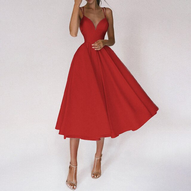 Années 50 Robe de Cocktail Vintage Col Coeur