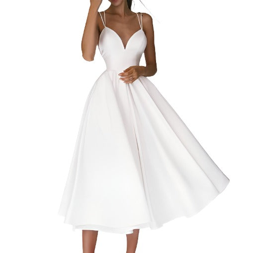 Années 50 Robe de Cocktail Vintage Col Coeur