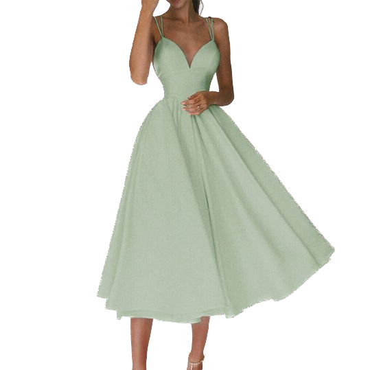 <tc>Años 50</tc> Vestido de cóctel vintage con cuello de corazón