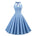 Années 50 Robe Trapèze Pin Up Imprimée À Pois - Ma Penderie Vintage