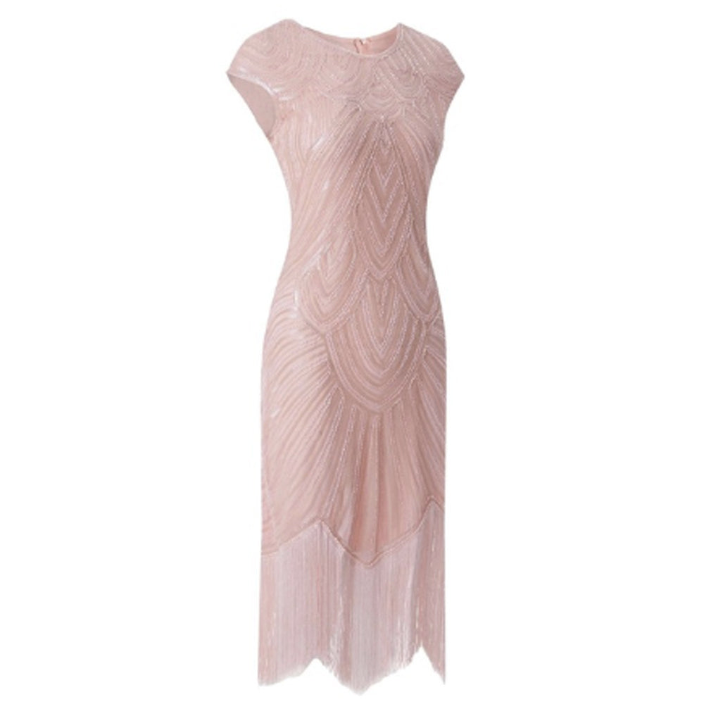 <tc>Años 20</tc> Vestido tubo de lentejuelas Gatsby