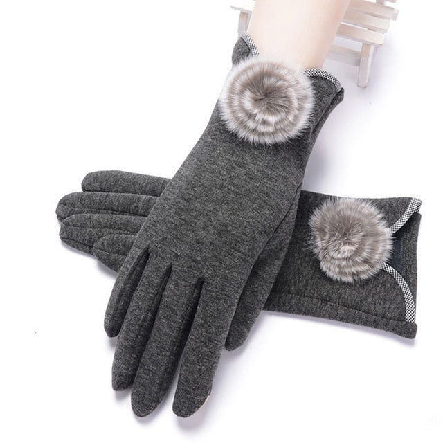 <tc>1940's</tc> Fall-Winter Fur Gloves <tc>Glamour</tc>